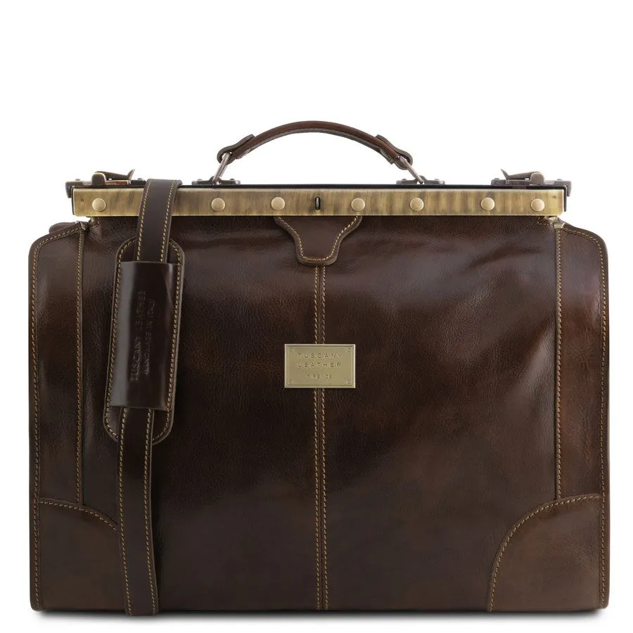 Madrid Gladstone Leather Bag
