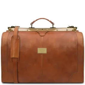 Madrid Leather Gladstone Bag