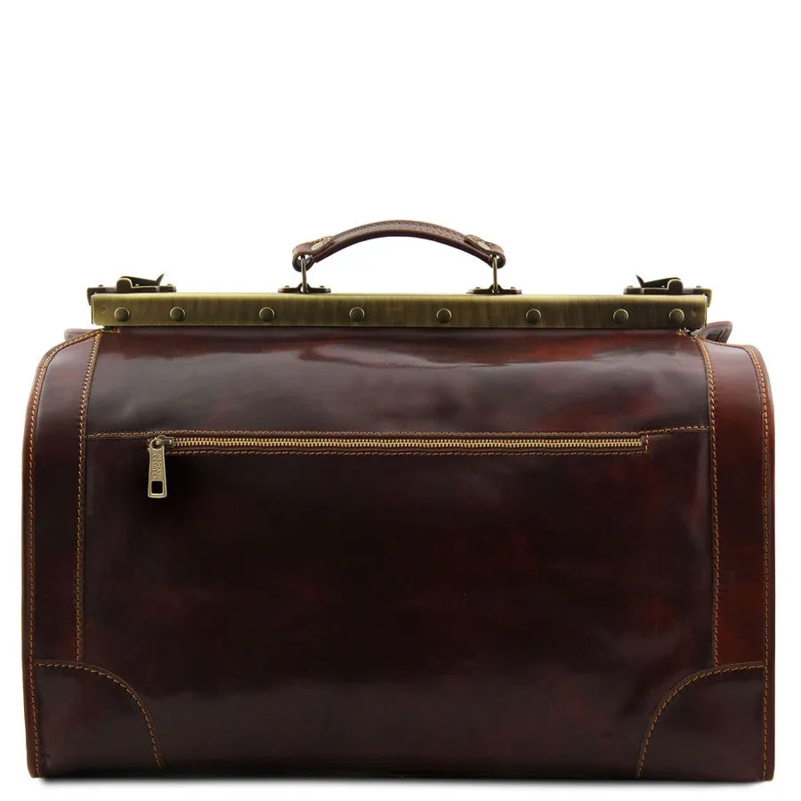 Madrid Leather Gladstone Bag