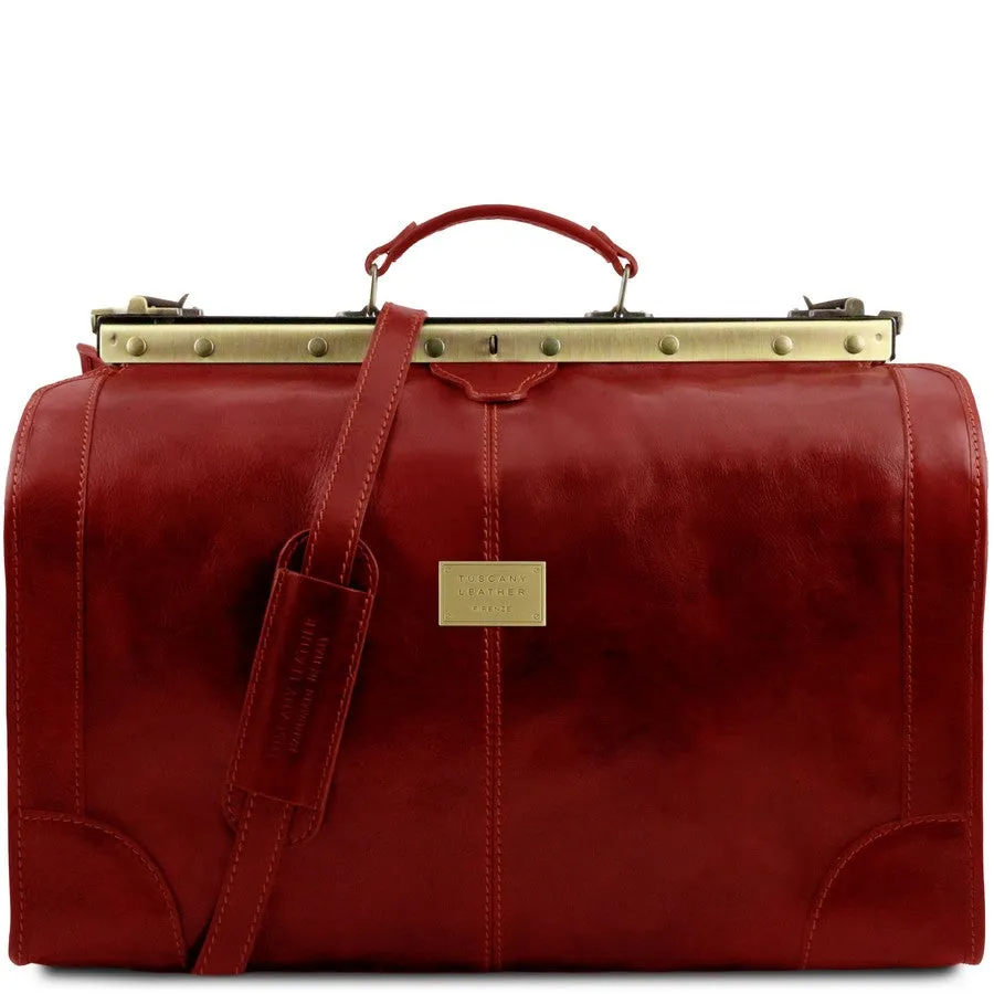 Madrid Leather Gladstone Bag