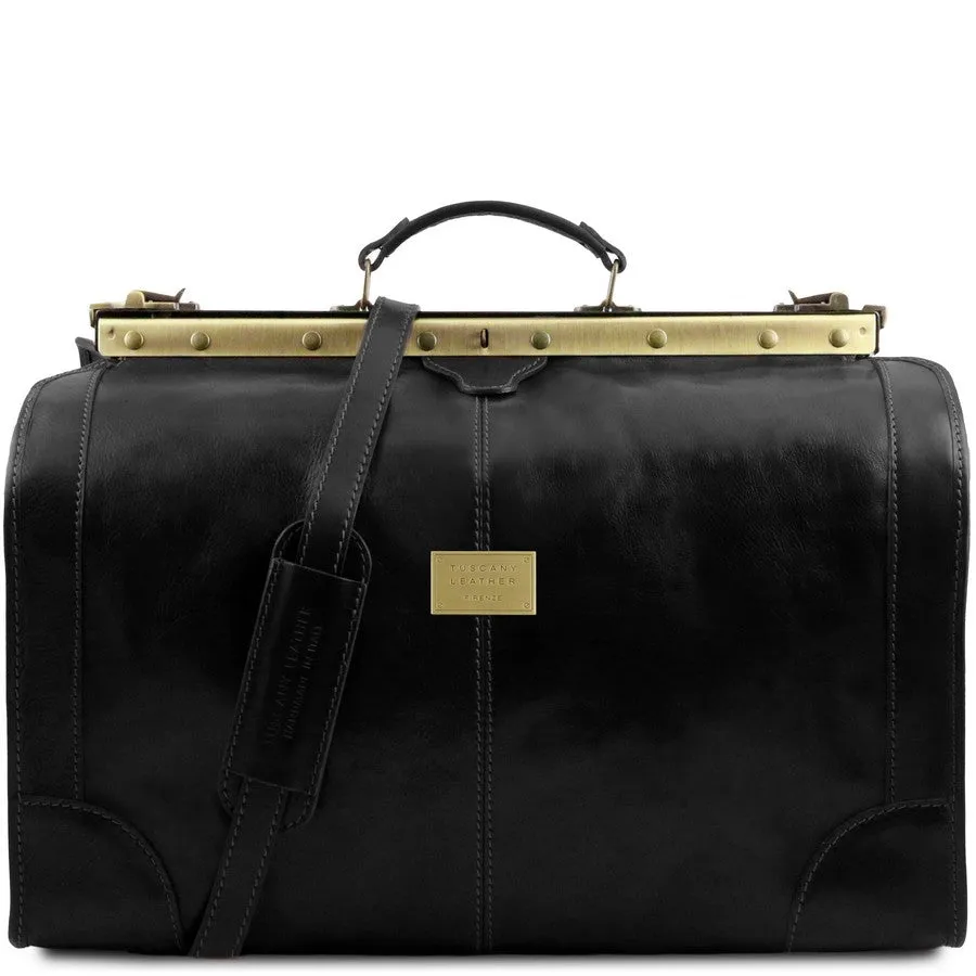 Madrid Leather Gladstone Bag