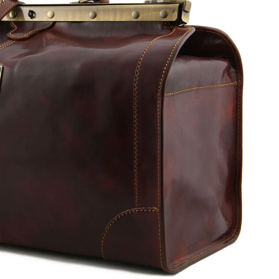 Madrid Leather Gladstone Bag