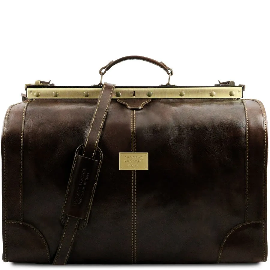 Madrid Leather Gladstone Bag