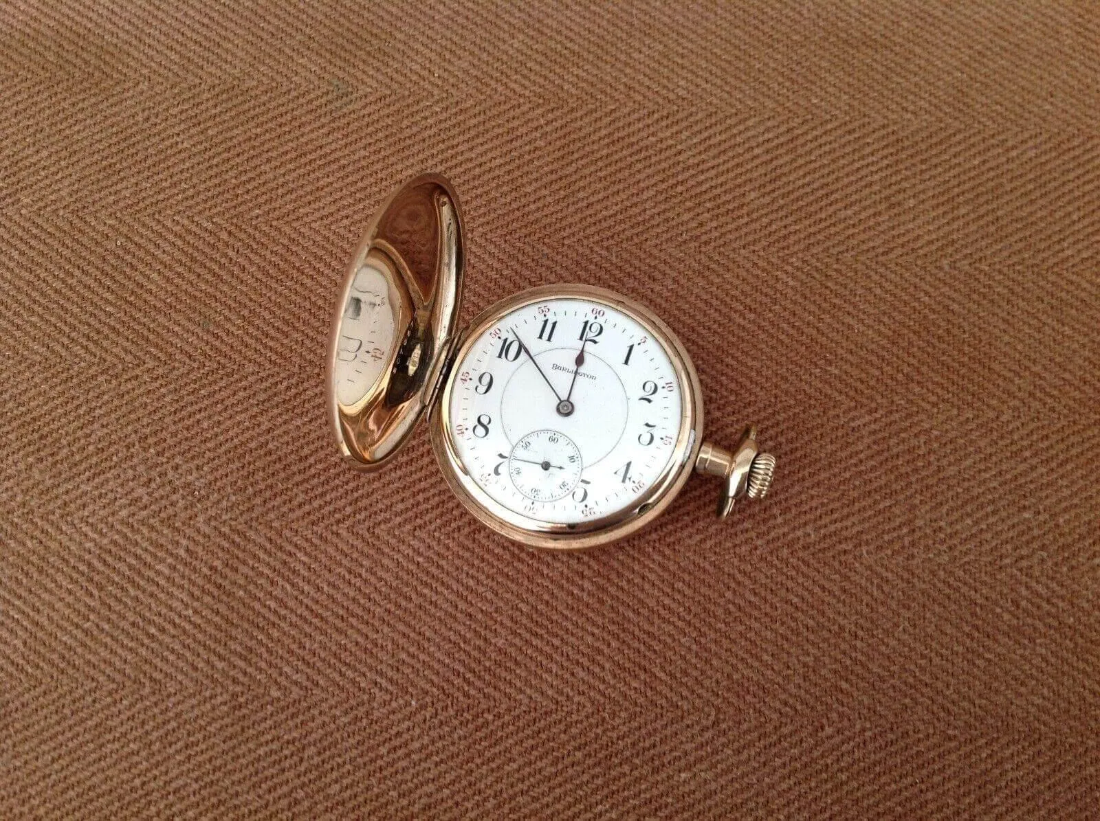 Masonic Pocket Watch Burlington Grade 106 19 Jewels 1915