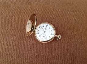 Masonic Pocket Watch Burlington Grade 106 19 Jewels 1915