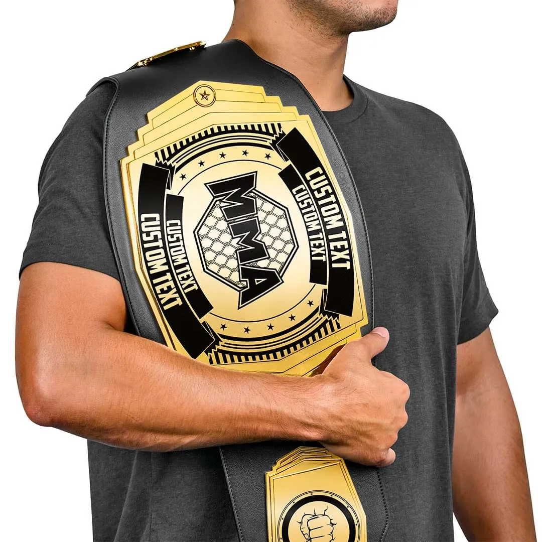 MMA 6lb Customizable Championship Belt