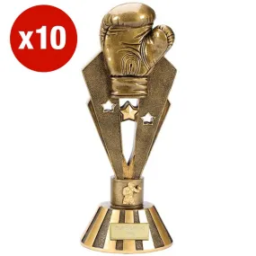 Multi-Buy - 10 X Boxing Glory Glove Trophy 30.5Cm