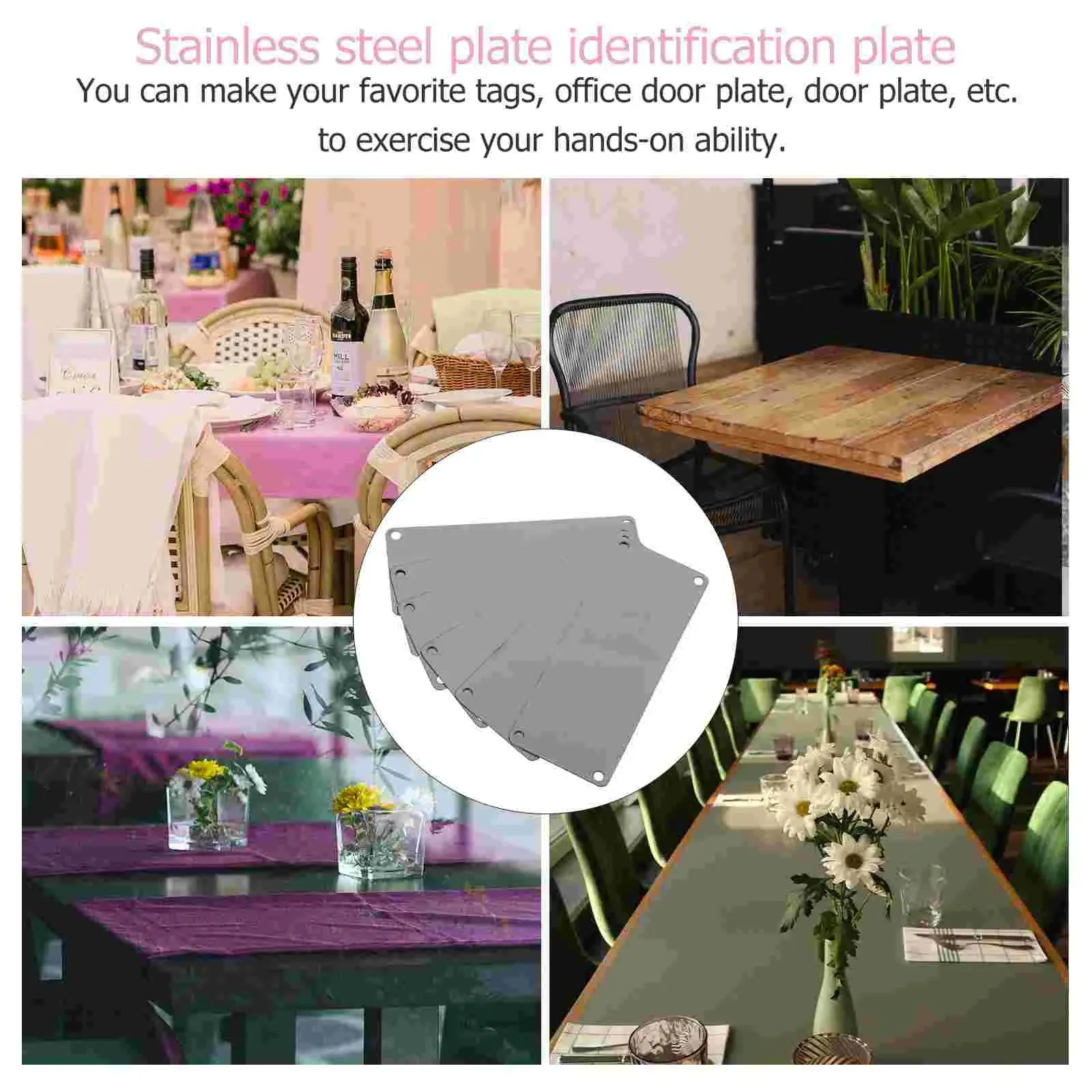 Multi-function Plate Blank Tag