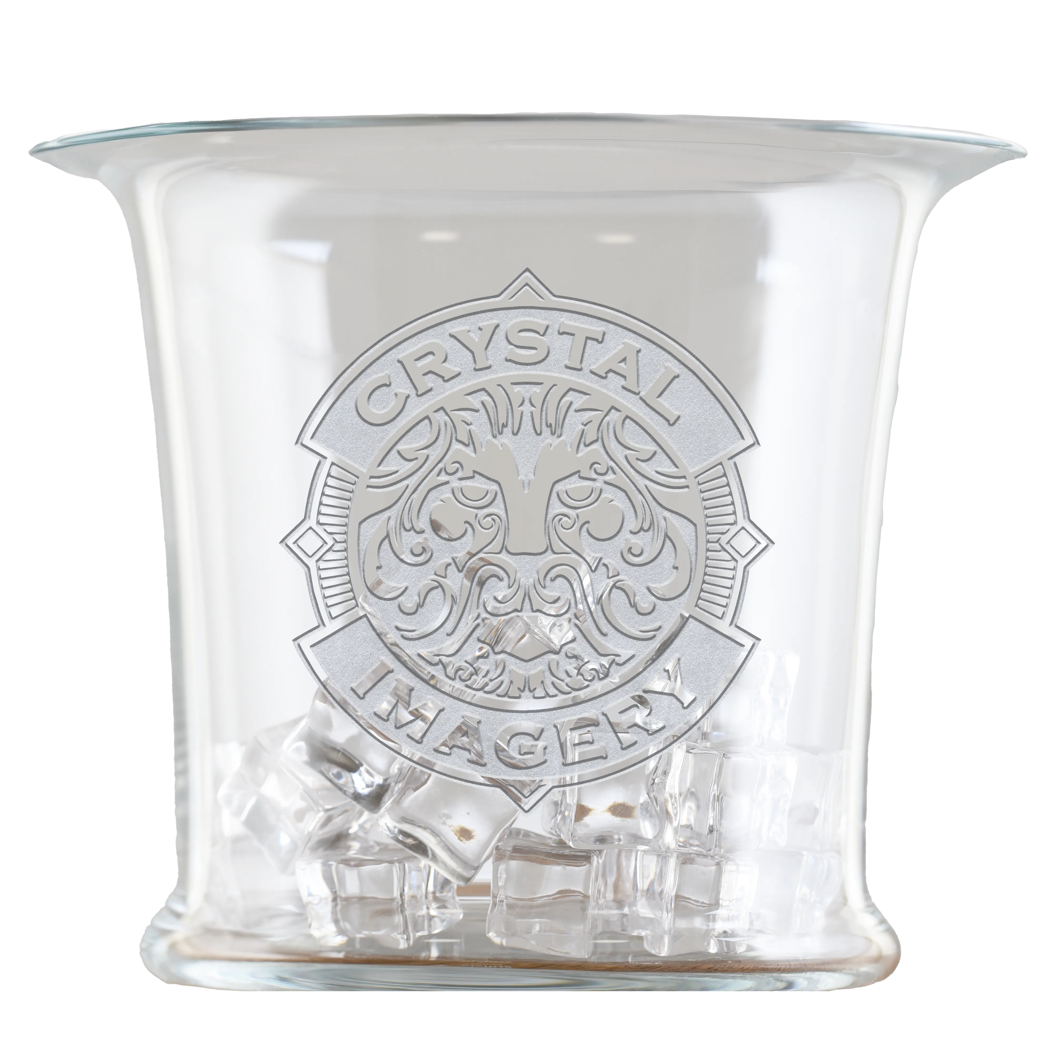 My Logo Crystal Ice Bucket, Wine Champagne Cooler Wholesale