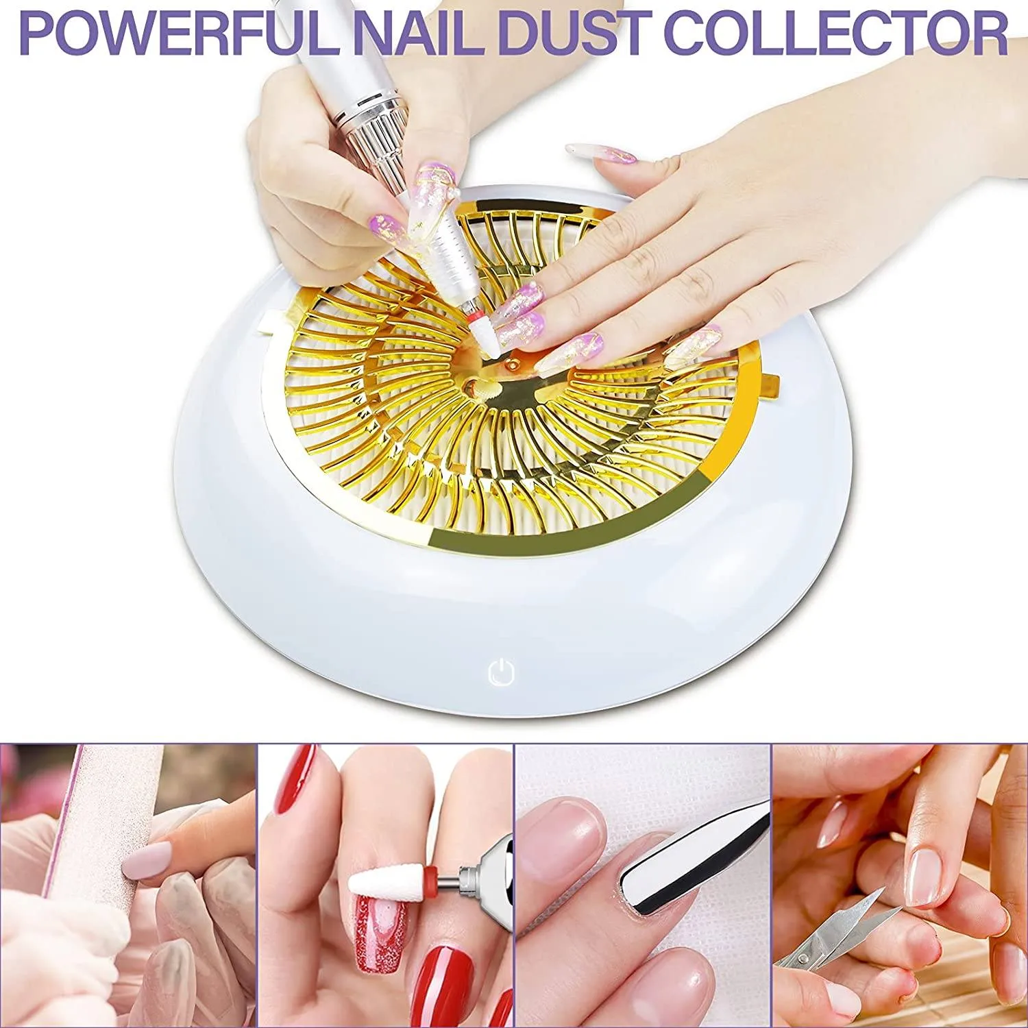 Nail Dust Collector 45Watts - Model JMD-803