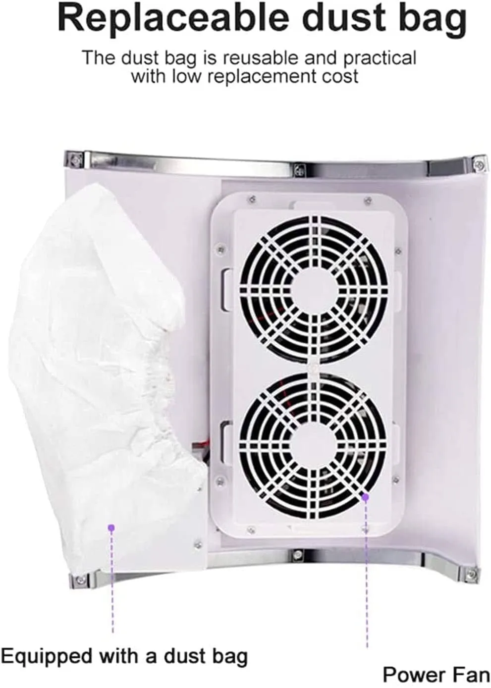 Nail Dust Collector 80watts