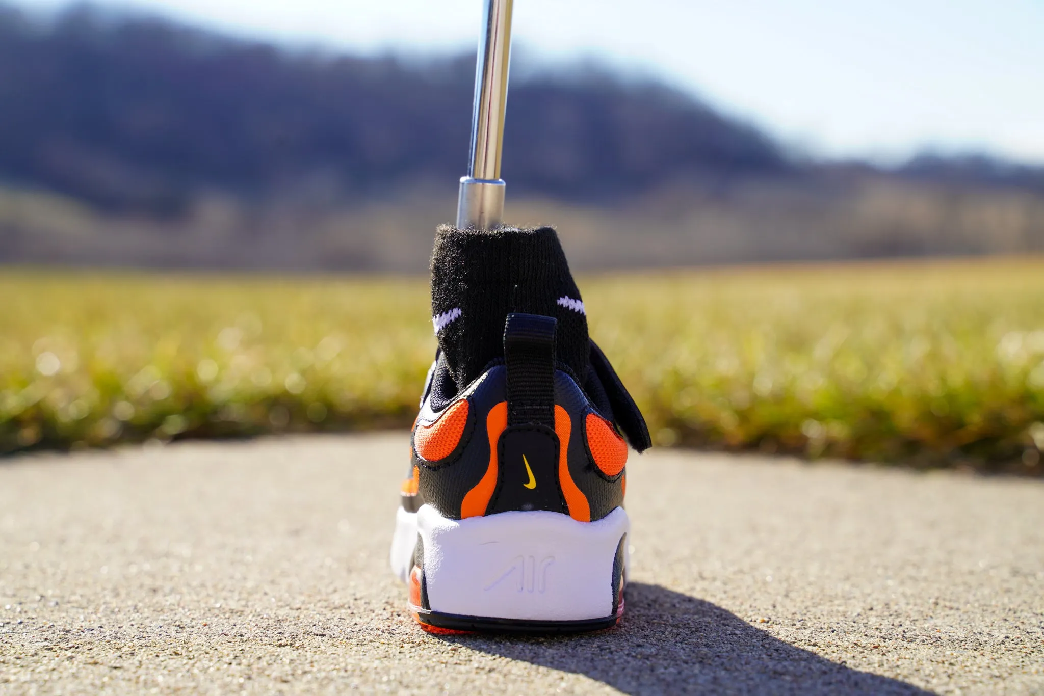 Nike Air Max Exosense [ELECTRO LASER ORANGE] Standing Sneaker Putter Cover