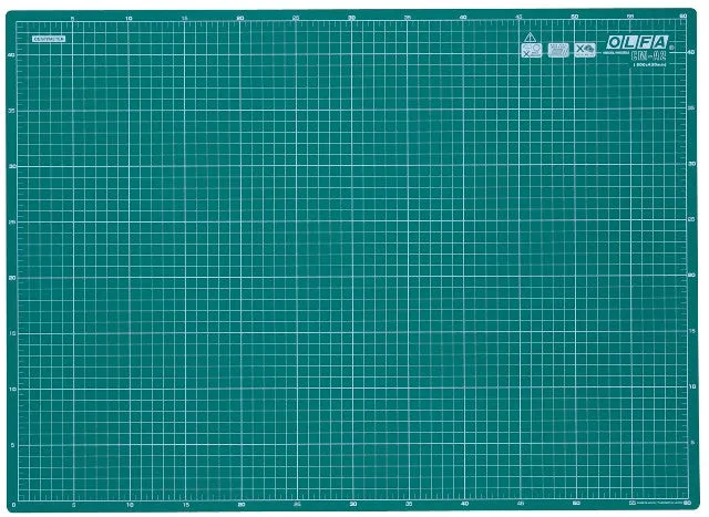 OLFA MAT CRAFT MULTI-PURPOSE 620 X 450MM A2 SELF HEALING
