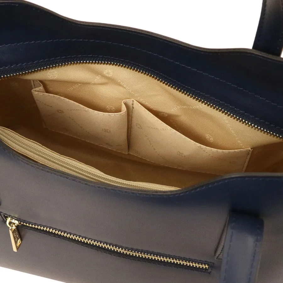 Olimpia Genuine Leather Tote Handbag