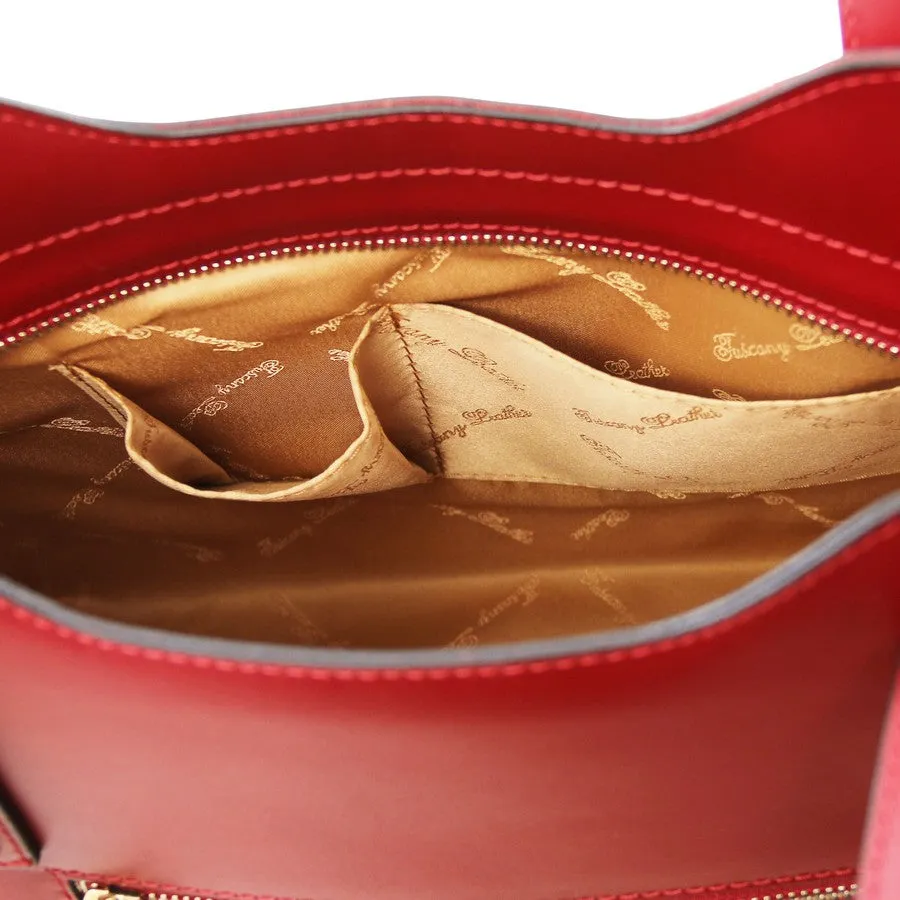 Olimpia Genuine Leather Tote Handbag