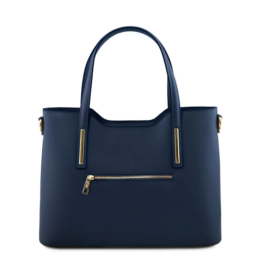 Olimpia Genuine Leather Tote Handbag