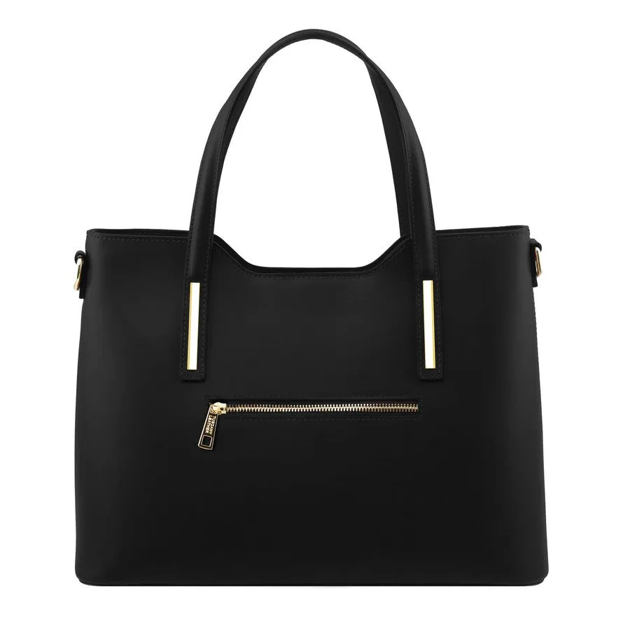 Olimpia Genuine Leather Tote Handbag