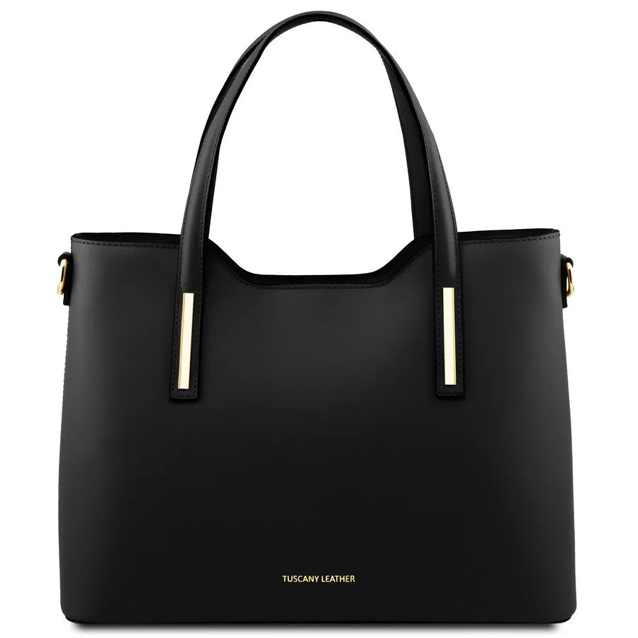 Olimpia Genuine Leather Tote Handbag