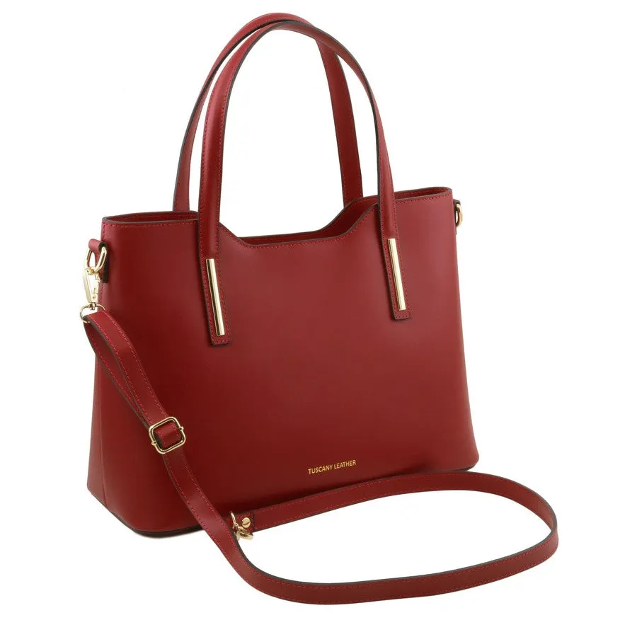 Olimpia Genuine Leather Tote Handbag