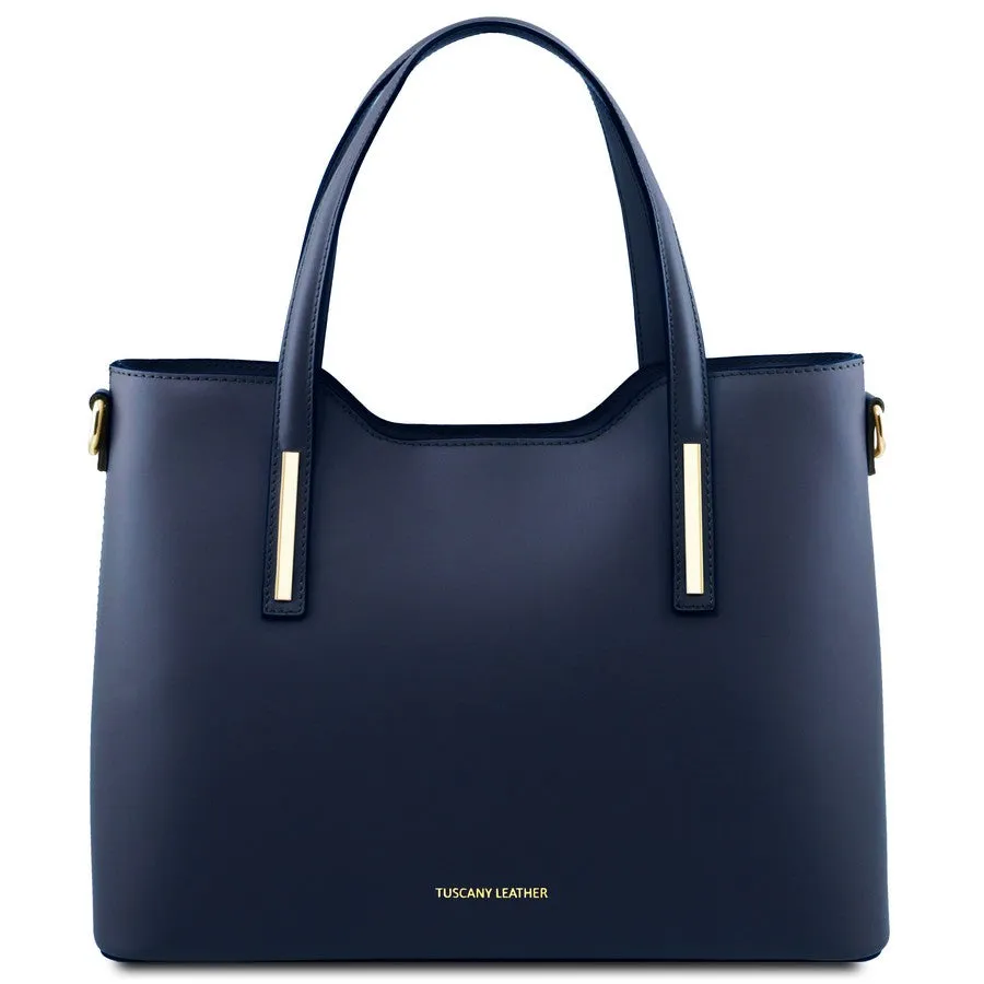 Olimpia Genuine Leather Tote Handbag