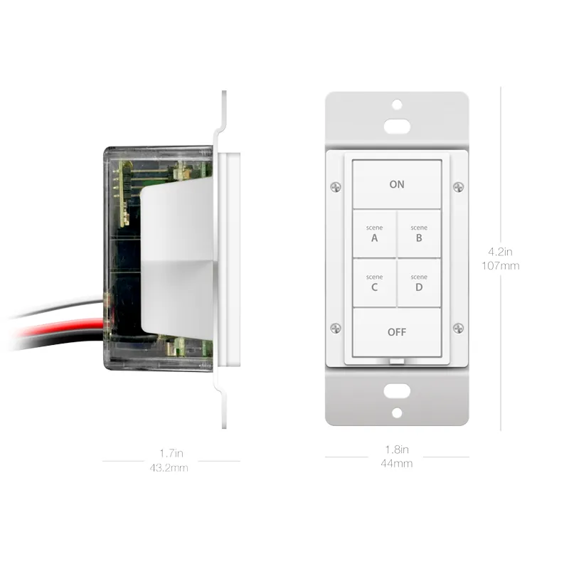 On/Off Keypad, 6-Button