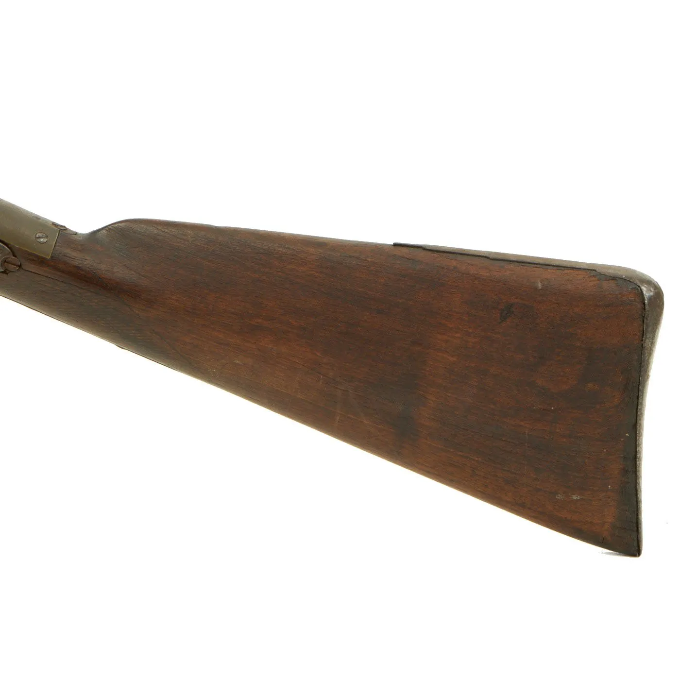 Original 10 bore Double Barrel "Attic Find" Percussion Shotgun for the U.S. Frontier Market - circa 1850