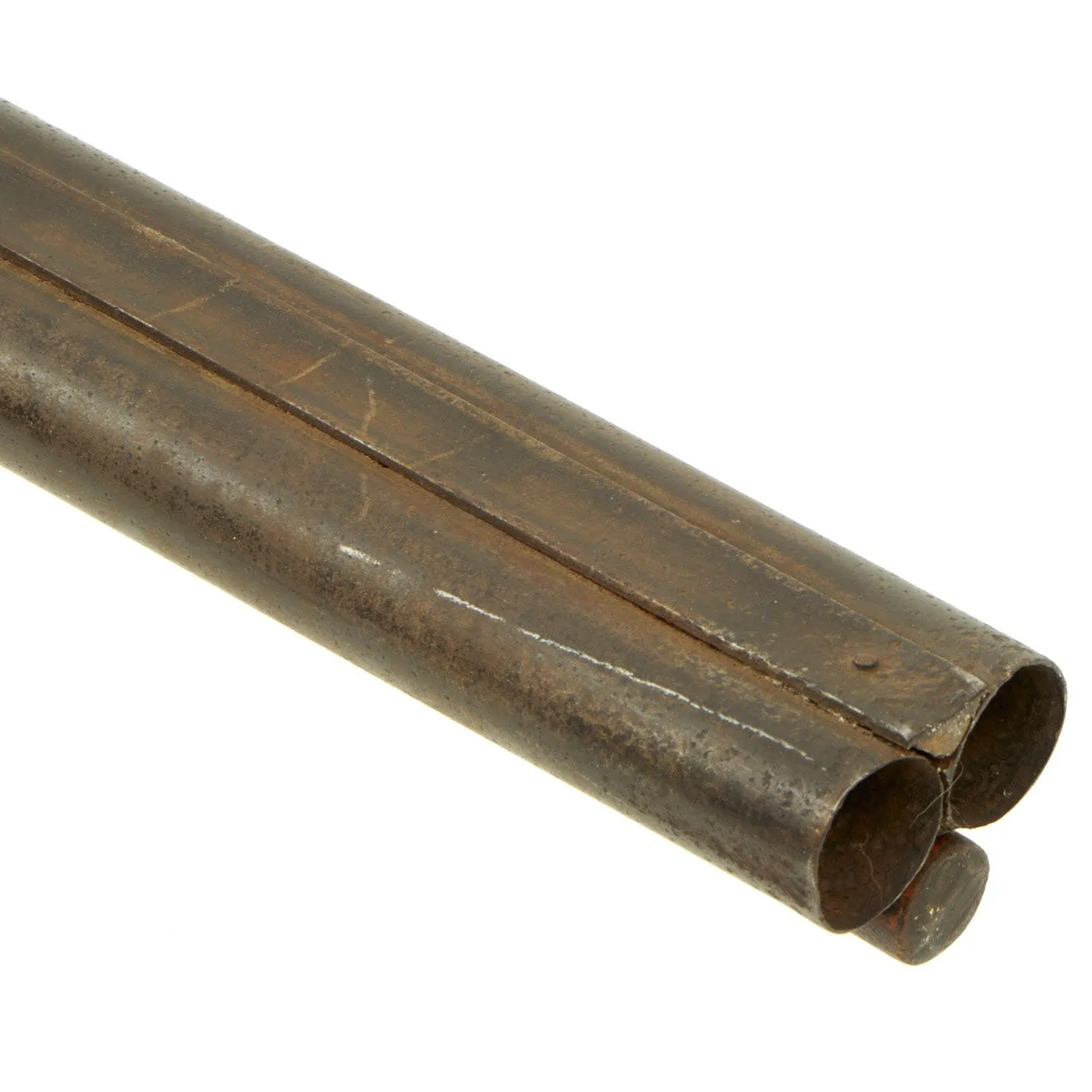 Original 10 bore Double Barrel "Attic Find" Percussion Shotgun for the U.S. Frontier Market - circa 1850
