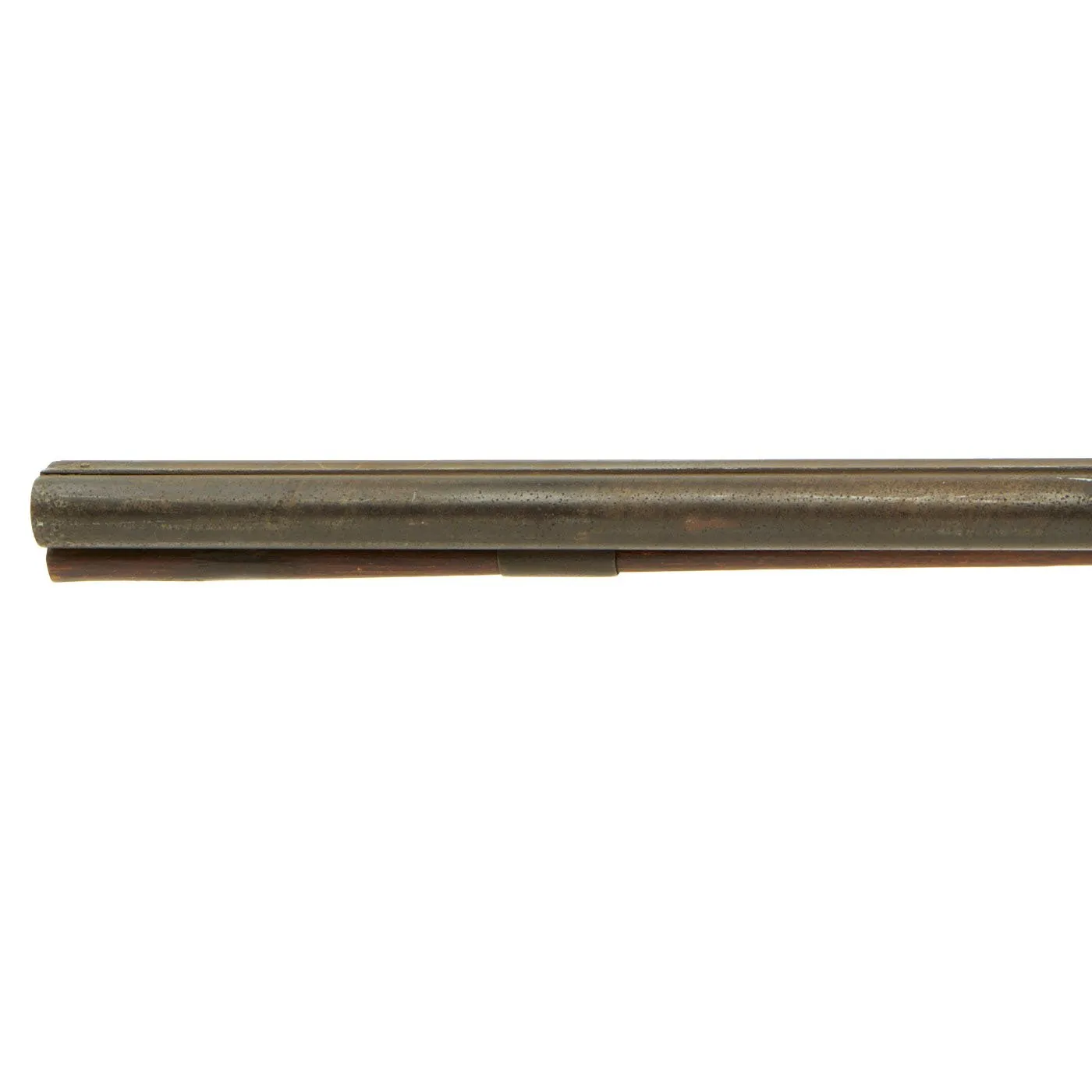 Original 10 bore Double Barrel "Attic Find" Percussion Shotgun for the U.S. Frontier Market - circa 1850
