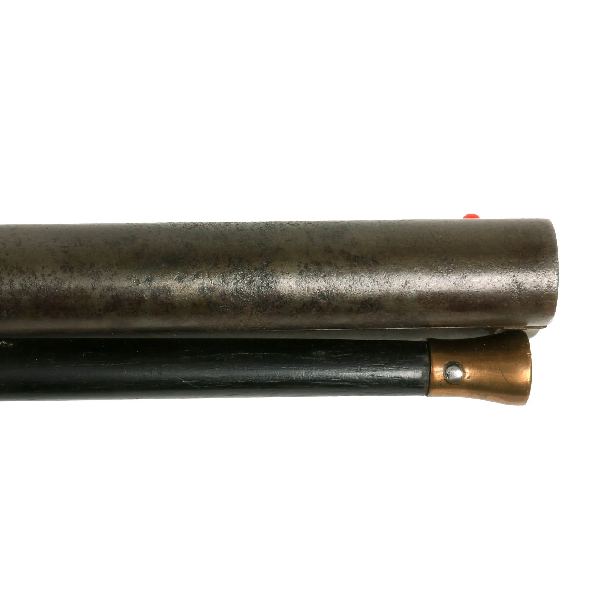 Original British 12 Bore Double Barrel Factory Engraved Percussion Shotgun by Hollis & Sheath - circa 1855