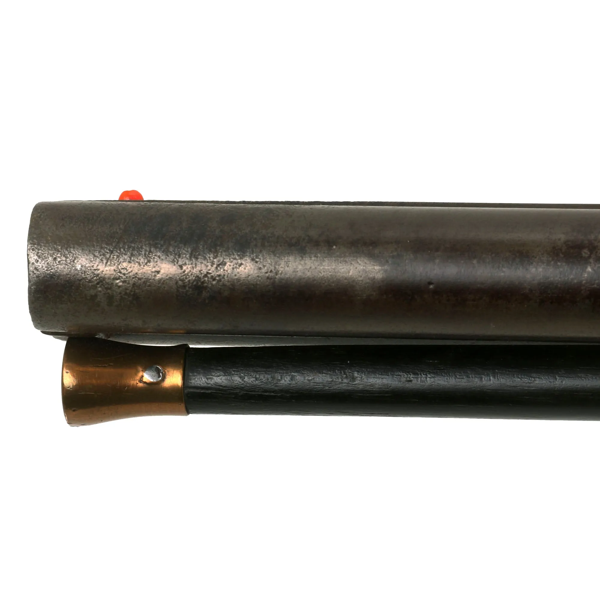 Original British 12 Bore Double Barrel Factory Engraved Percussion Shotgun by Hollis & Sheath - circa 1855