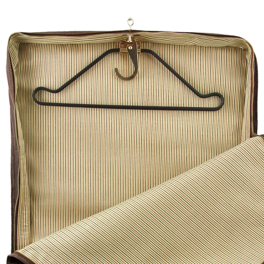 Papeete Leather Garment Bag