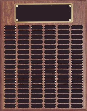 Perpetual 102 Plate Plaque 18 inch x 24 inch   Black or Satin