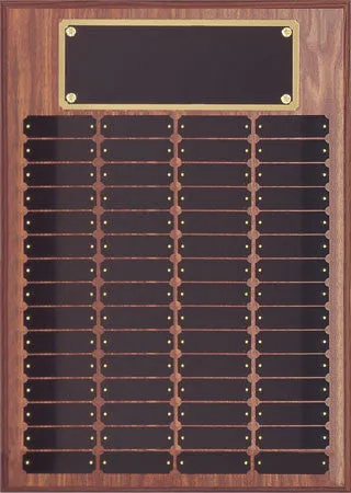 Perpetual 80 Plate Plaque 18 inch x 24 inch   Black or Satin