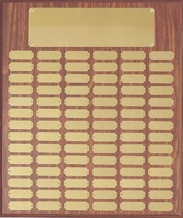 Perpetual 84 Plate Plaque 18 inch x 24 inch   Black or Satin