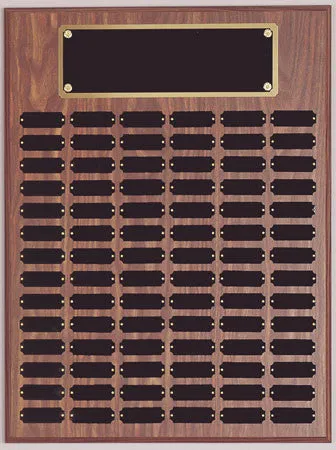Perpetual 84 Plate Plaque 18 inch x 24 inch   Black or Satin