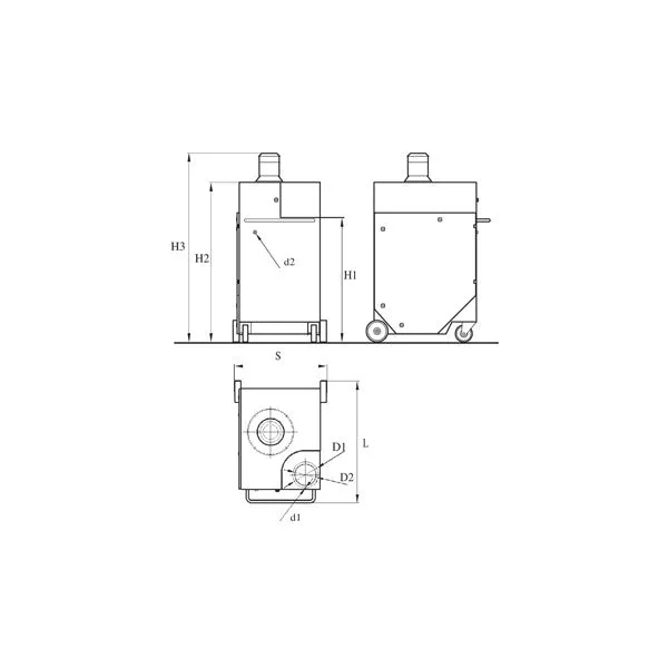 Portable HEPA Air cleaner upgrade for Delta XL