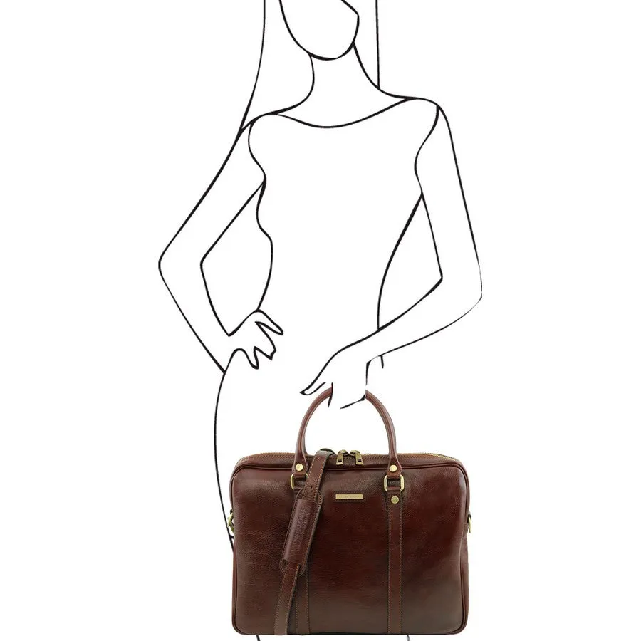 Prato Laptop Case Leather