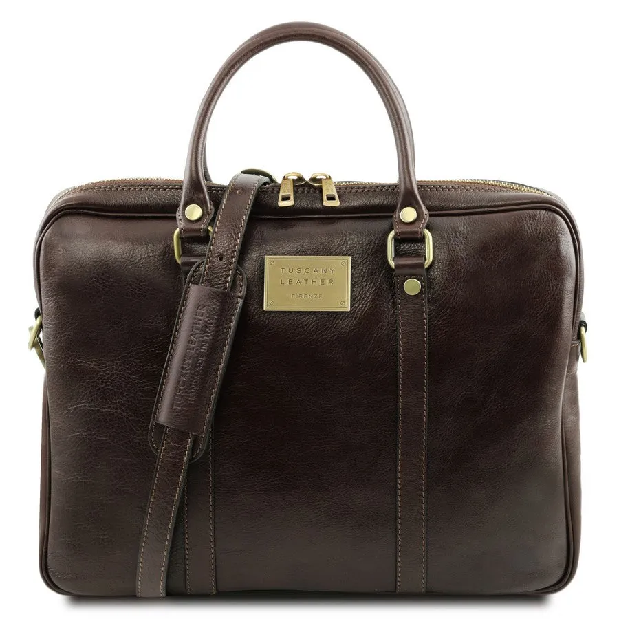 Prato Laptop Case Leather