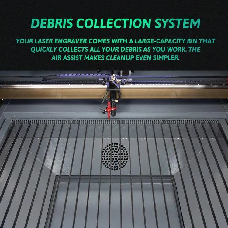 Pre-Owned AF3555-130 - 130W CO2 Laser Engraver Cutting Machine with 35” x 55” Working Area (with Auto Focus)