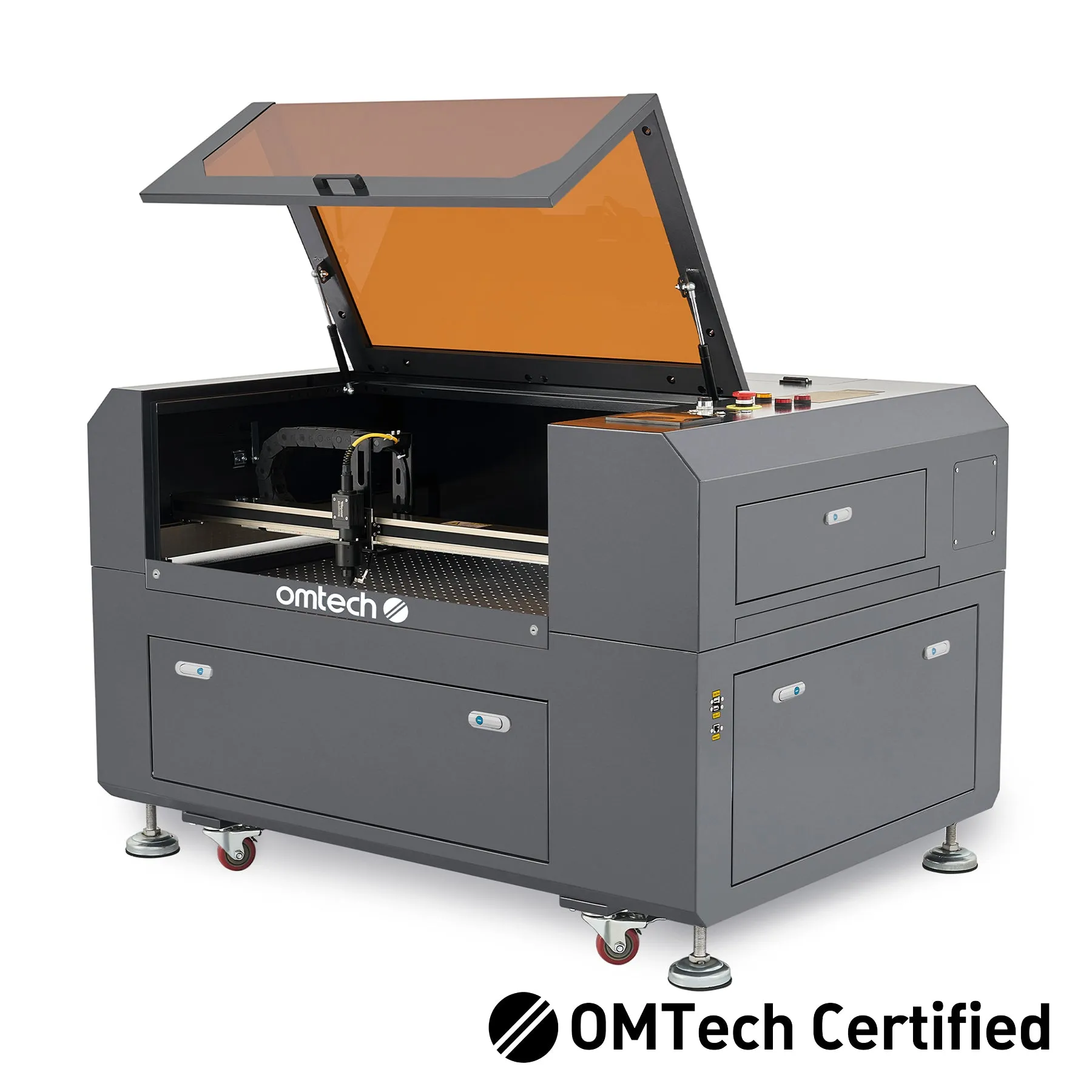 Pre-Owned FM2435-30 - 30W Fiber Laser Engraver Machine with 24" x 35" Working Area & Autolift Ruida Controller