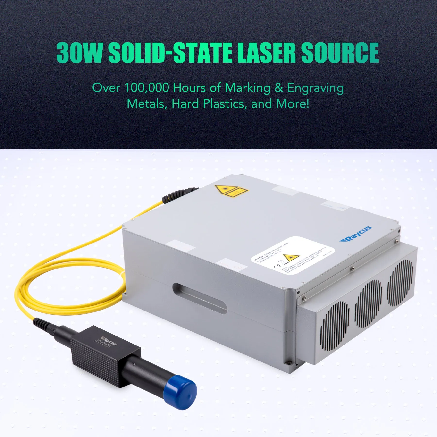 Pre-Owned FM2435-30 - 30W Fiber Laser Engraver Machine with 24" x 35" Working Area & Autolift Ruida Controller
