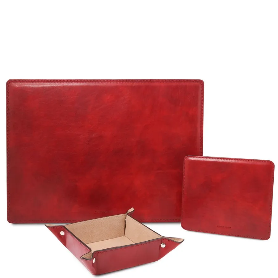Premium Office Set - Luxury Leather Desk Set