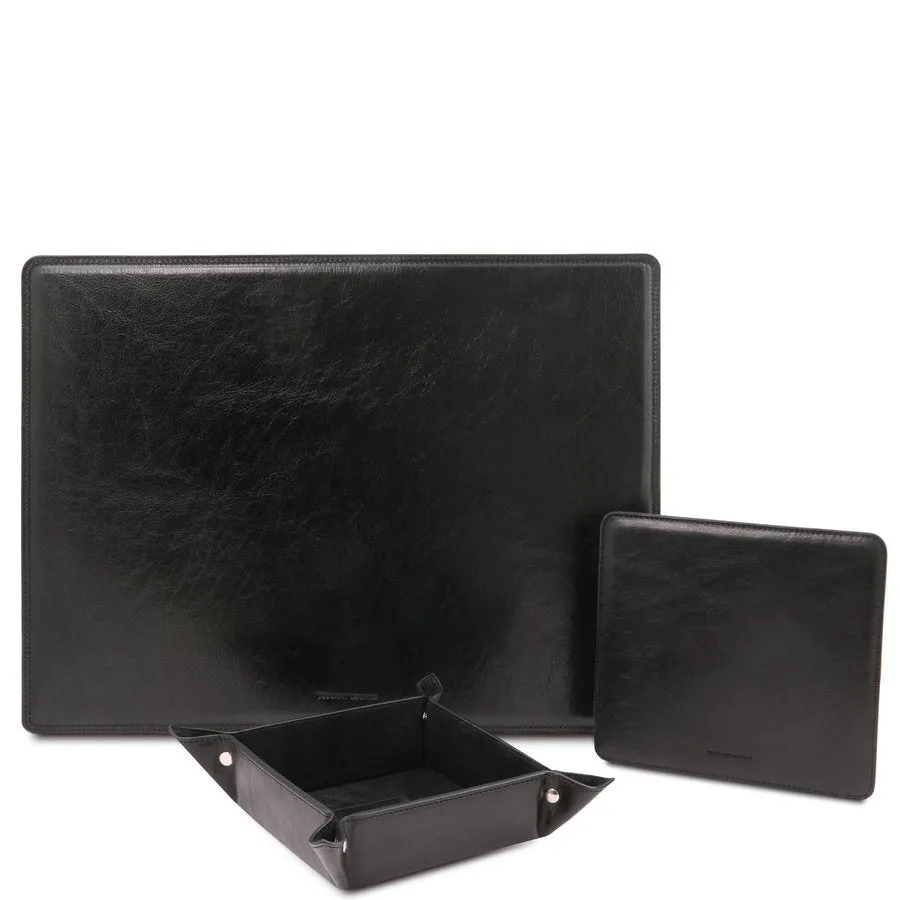 Premium Office Set - Luxury Leather Desk Set