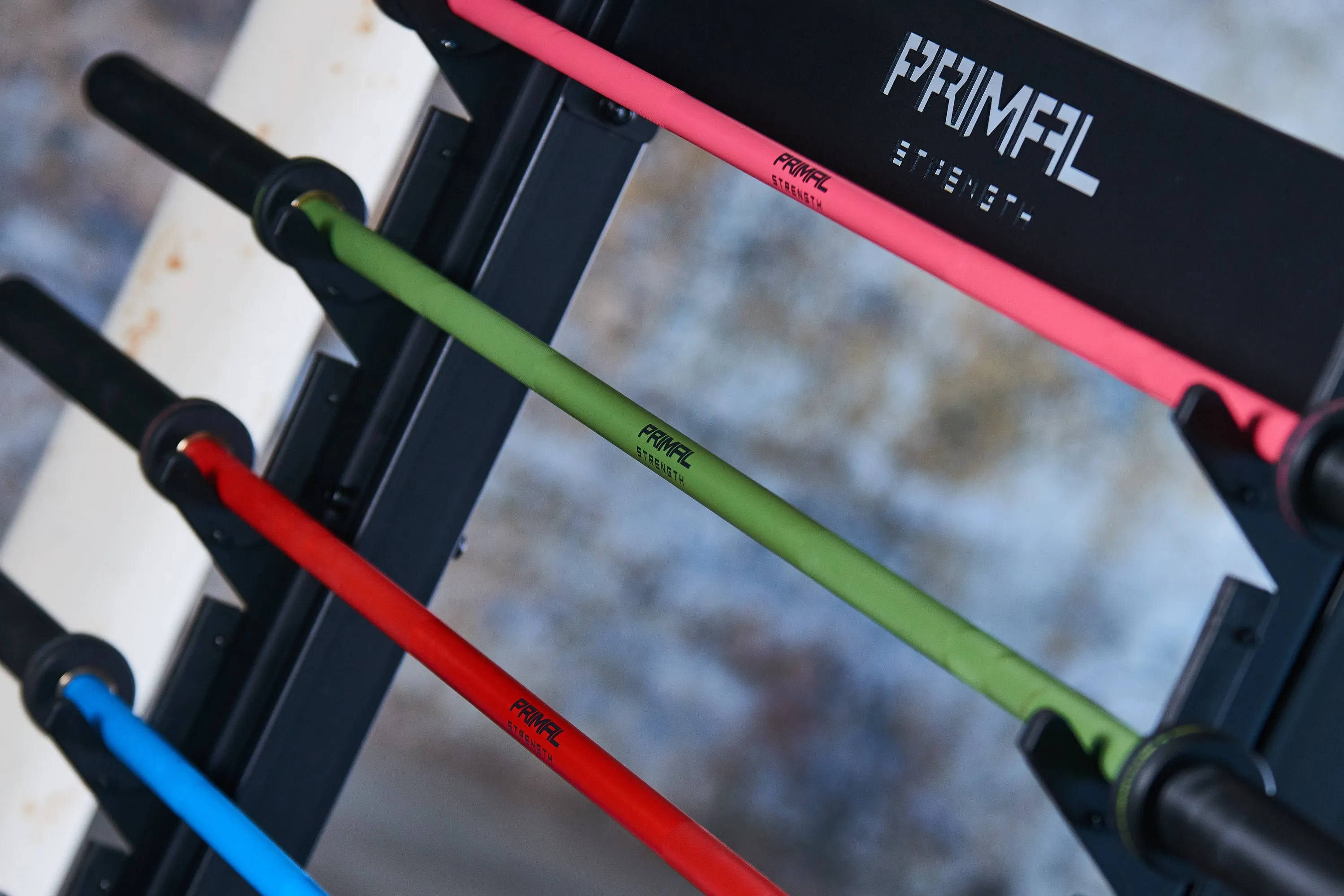 Primal Pro Series 8 Needle Teflon Coated 7ft Bar - Green