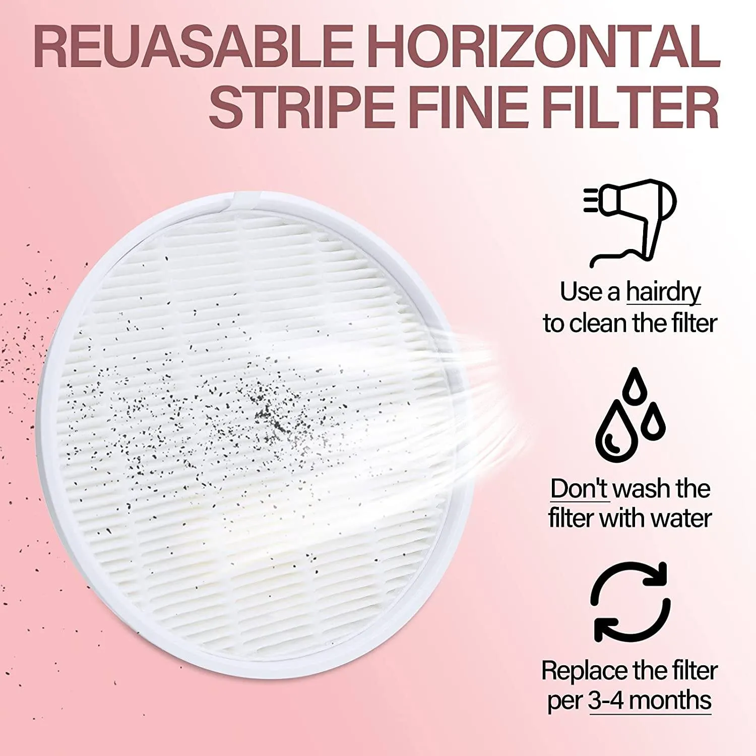 Replacement Filter For Dust Collector 45Watts - Model JMD-803