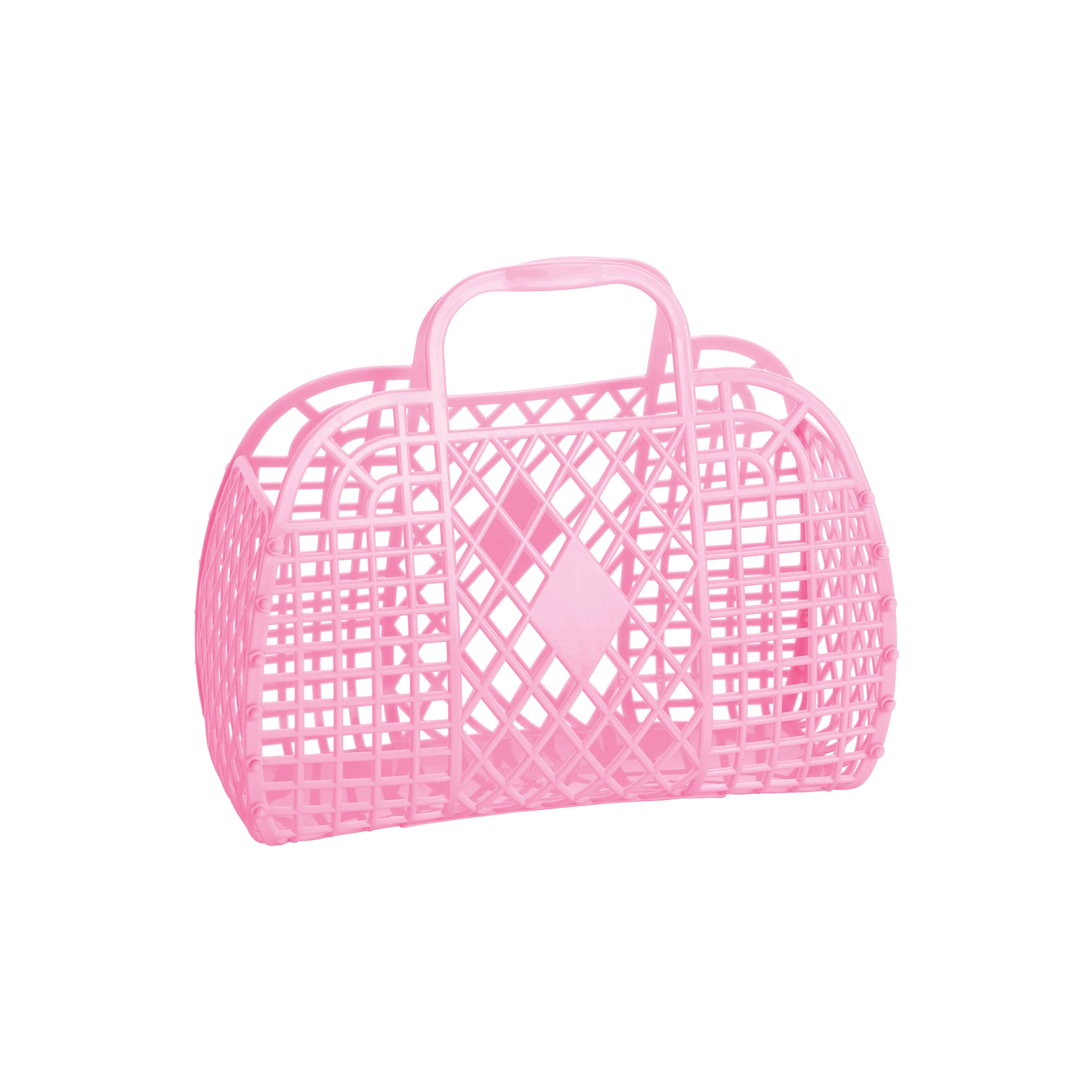 Retro Basket Jelly Bag - Small: Latte
