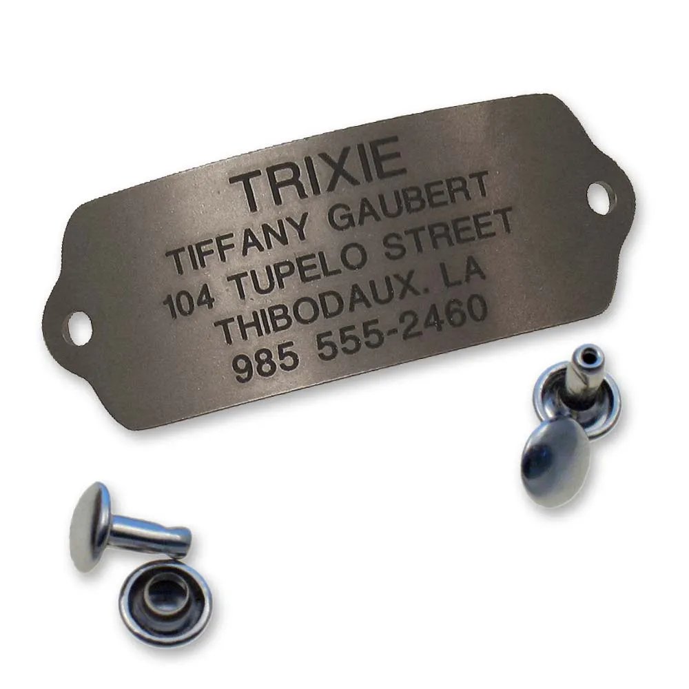Rivet-On Dog and Cat Tags