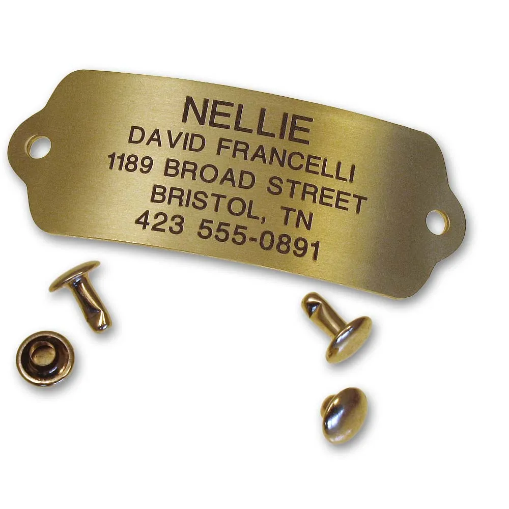 Rivet-On Dog and Cat Tags