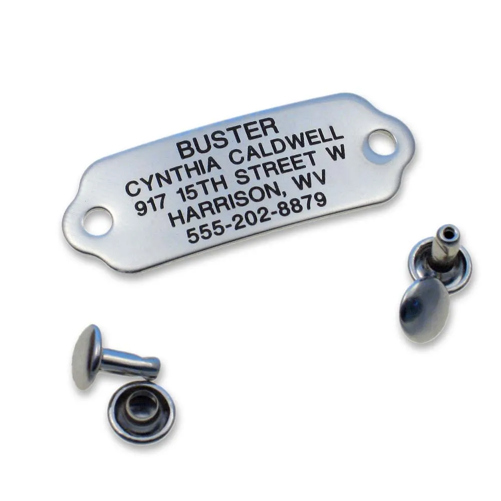 Rivet-On Dog and Cat Tags