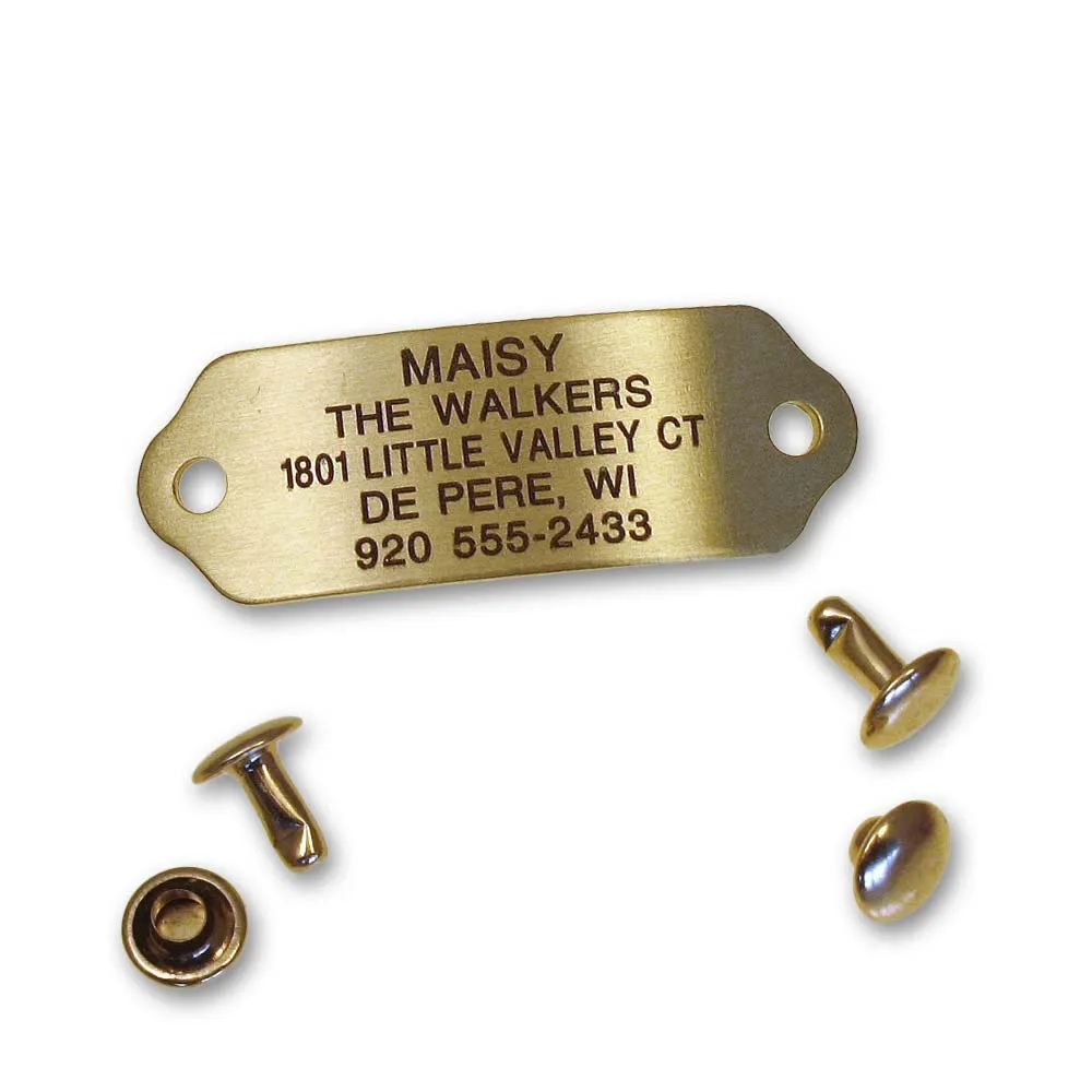 Rivet-On Dog and Cat Tags